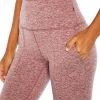 Marika | 27'' Heather Windsor Wine Michelle Pocket Leggings - Women 2 Marika | 27'' Heather Windsor Wine Michelle Pocket Leggings - Women -Outlet Marika Store zu100525571 main tm1634322891