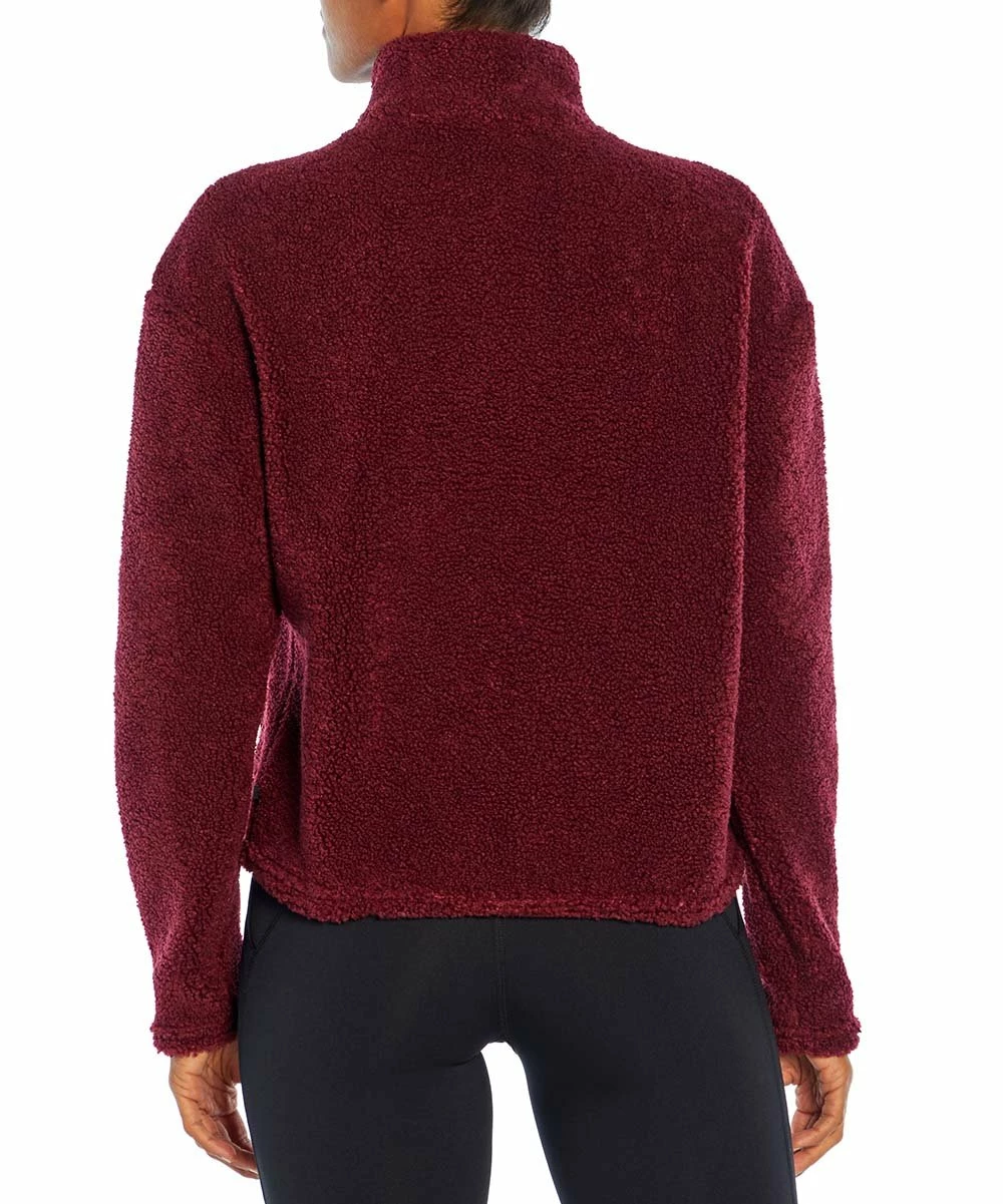 Marika | Windsor Wine Sherpa Tammy Quarter-Zip Pullover - Women 6 Marika | Windsor Wine Sherpa Tammy Quarter-Zip Pullover - Women - Image 4