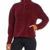 Marika | Windsor Wine Sherpa Tammy Quarter-Zip Pullover - Women