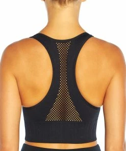 Marika | Black Cathy Seamless Racerback Sports Bra