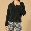 Marika | Black Sherpa Tammy Quarter-Zip Pullover - Women 1 Marika | Black Sherpa Tammy Quarter-Zip Pullover - Women -Outlet Marika Store zu100525651 main tm1651166925