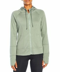 Marika | Chinois Green Danya Zip-Up Hoodie - Women -Outlet Marika Store zu100534502 alt 1 tm1634322891