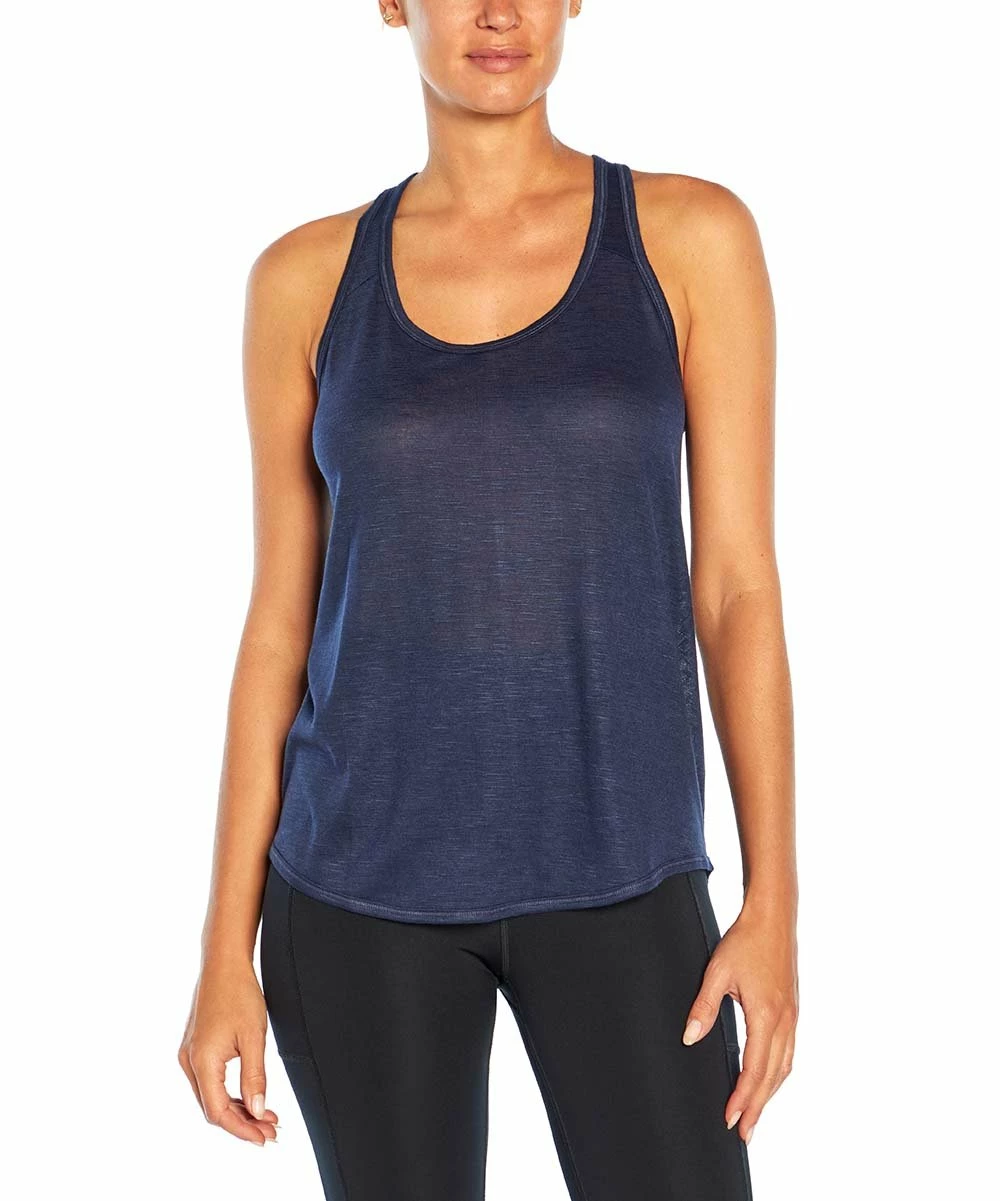 Marika | Navy Blazer Megan Racerback Tank - Women 4 Marika | Navy Blazer Megan Racerback Tank - Women - Image 2