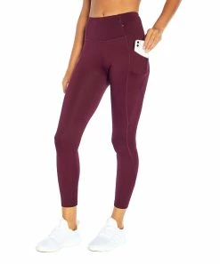 Marika | 25'' Windsor Wine Fleece-Lined Raven Pocket Leggings - Women -Outlet Marika Store zu100534681 alt 1 tm1634322759