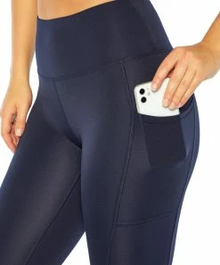 Marika | Black & Midnight Blue 25'' Flat Ankle Leggings Set - Women -Outlet Marika Store zu101187639 alt 1 tm1638993893