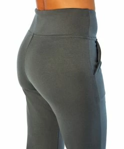 Marika | Turbulence Gray 32'' Barely Flare Tummy-Control Pocket Ponte Pants - Women -Outlet Marika Store zu101365417 alt 2 tm1640277596