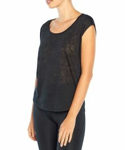 Marika | Black Cutout-Accent Diamond Scoop Neck Tee - Plus -Outlet Marika Store zu101543431 alt 2 tm1637354222