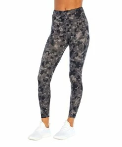 Marika | 25'' Black & Gray Abstract Camo Nilly High-Waist Leggings - Women -Outlet Marika Store zu102586814 alt 4 tm1641498395