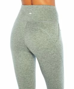 Marika | 27'' Heather Trooper Melange Sage Solace High-Waist Pocket Leggings - Women