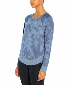 Marika | Navy & Blue Tie-Dye Maison Tulip-Hem Scoop Neck Pullover - Women 8 Marika | Navy & Blue Tie-Dye Maison Tulip-Hem Scoop Neck Pullover - Women -Outlet Marika Store zu102594978 main tm1641497946