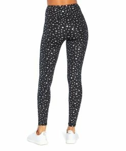 Marika | Black & Silvertone Starburst Foil 27'' Tracy Leggings - Women -Outlet Marika Store zu102943569 alt 3 tm1645641019