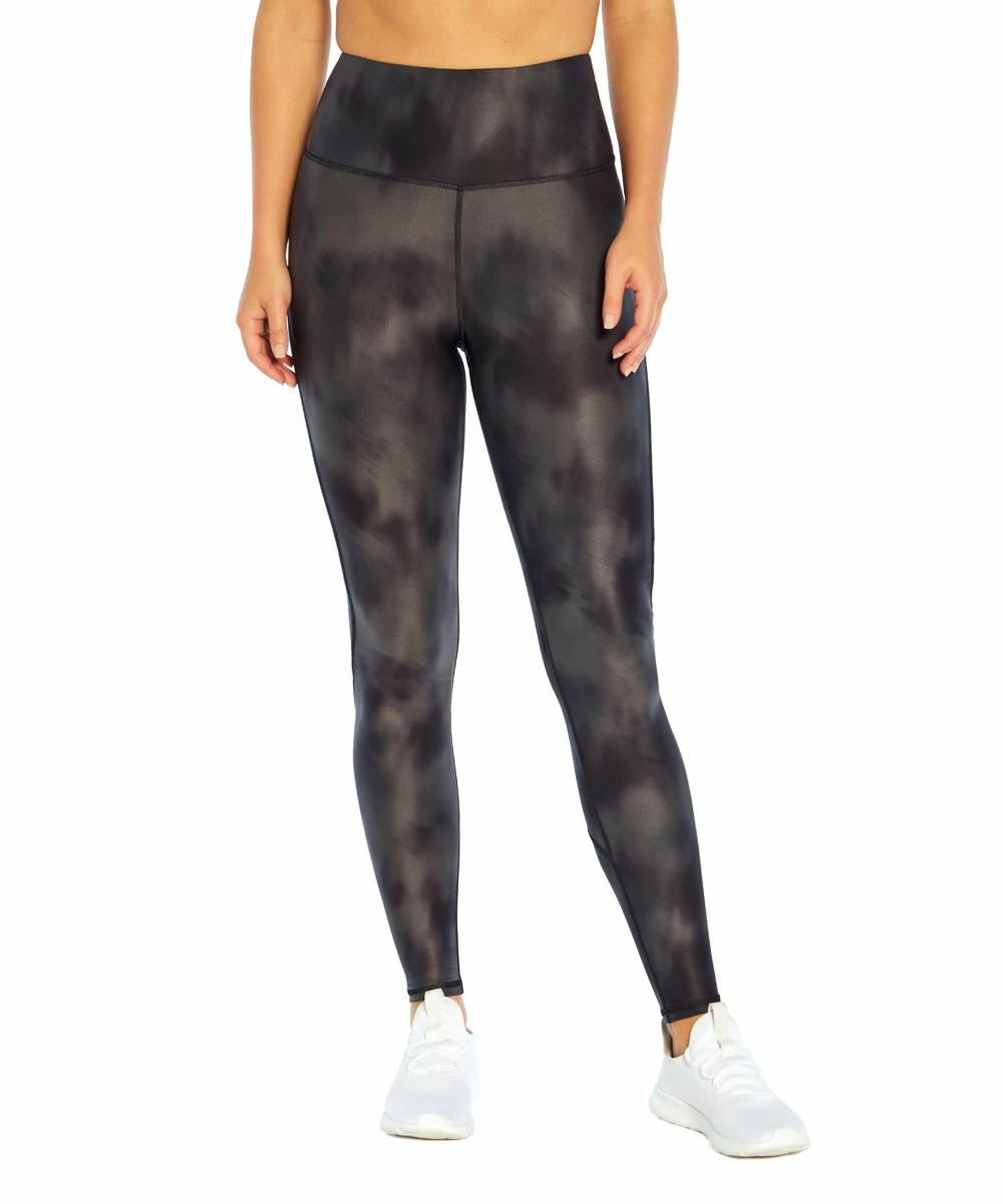 Marika | 27'' Black Soft Focus Ikat Jade Pocket Leggings - Women 5 Marika | 27'' Black Soft Focus Ikat Jade Pocket Leggings - Women - Image 3