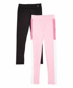 Marika | Fandango Pink & Black Color Block & Leggings - Set of 2