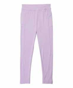 Marika | Pastel Lilac Pocket Leggings - Girls