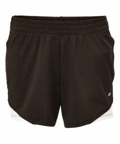 Marika | Black & White Color Block Shorts - Girls