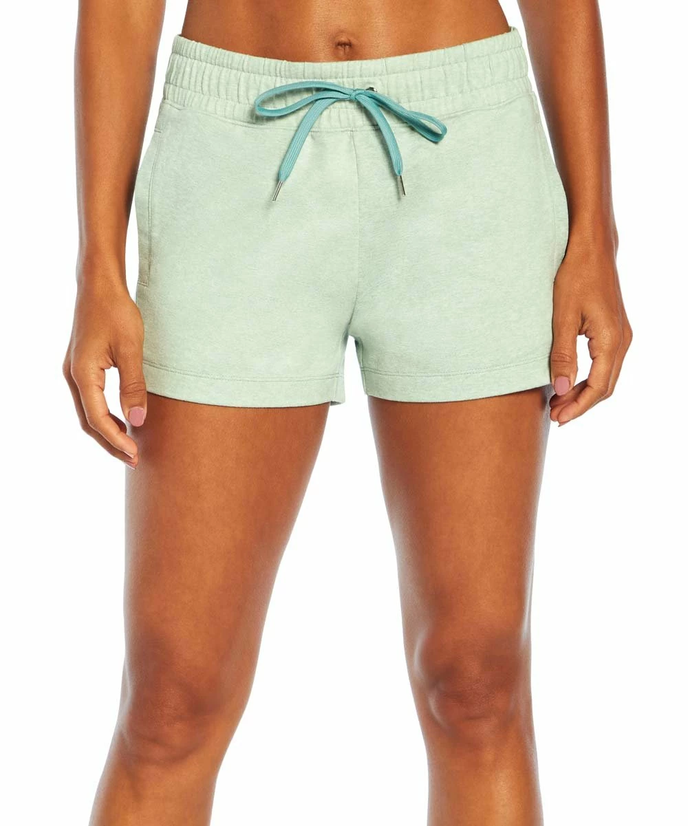 Marika | Heather Blue Surf Relax Pocket 3" Drawstring Shorts - Women 7 Marika | Heather Blue Surf Relax Pocket 3" Drawstring Shorts - Women - Image 5