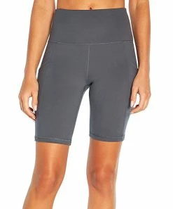 Marika | Turbulence Gray Olga Tummy-Control Pocket 9'' Bike Shorts - Women -Outlet Marika Store zu104120715 alt 2 tm1647255616