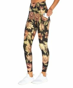 Marika | Black Peony Sia Tummy-Control Ankle Legging - Women -Outlet Marika Store zu104120721 alt 2 tm1647255616