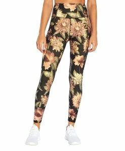 Marika | Black Peony Sia Tummy-Control Ankle Legging - Women -Outlet Marika Store zu104120721 alt 4 tm1647255616