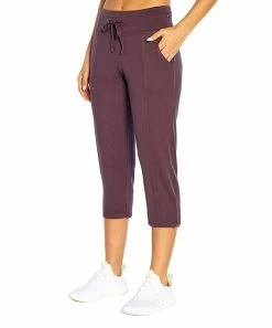 Marika | Plum Perfect Mona Drawstring Pocket 22" Capri Joggers - Women