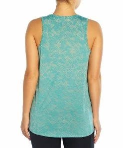 Marika | Porcelain Burnout Floral Madeline Scoop Neck Tank - Women -Outlet Marika Store zu104120738 alt 2 tm1647255616