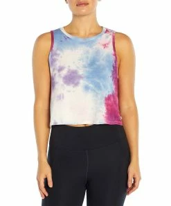 Marika | Festival Fuschia & Crystal Tie-Dye Spectrum Crop Tank - Women -Outlet Marika Store zu104120839 alt 2 tm1647255616