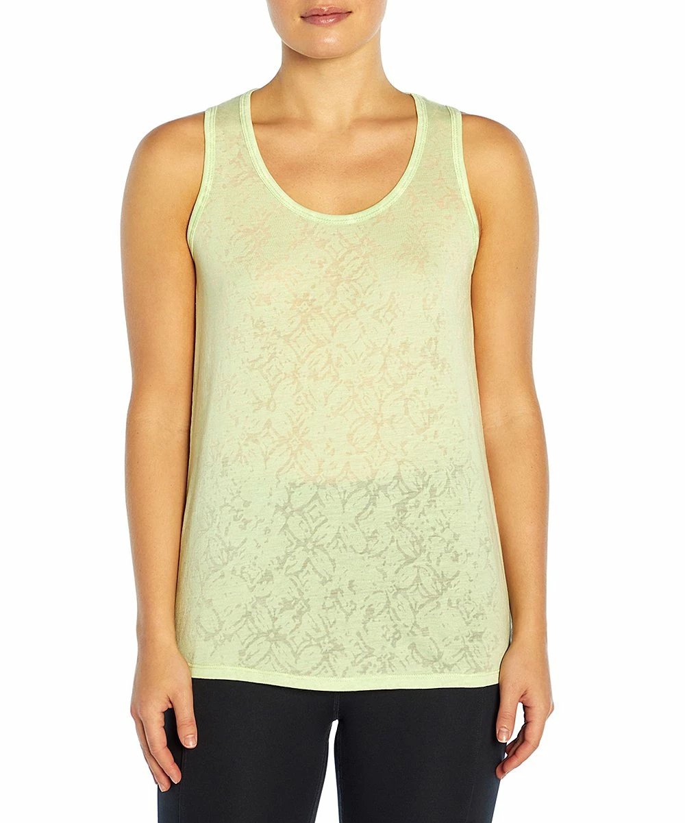 Marika | Butterfly Burnout Floral Madeline Scoop Neck Tank - Women 3 Marika | Butterfly Burnout Floral Madeline Scoop Neck Tank - Women