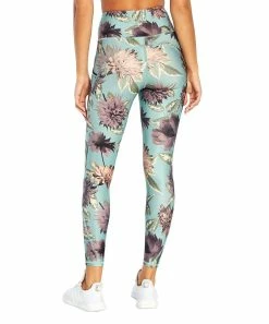 Marika | 25'' Blue Surf Peony Sia Tummy-Control Ankle Legging - Women -Outlet Marika Store zu104124375 alt 3 tm1647255616