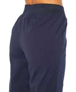 Marika | Midnight Blue Drawstring Pocket Stella 28'' Crop Pants - Women -Outlet Marika Store zu104339845 alt 3 tm1652382702