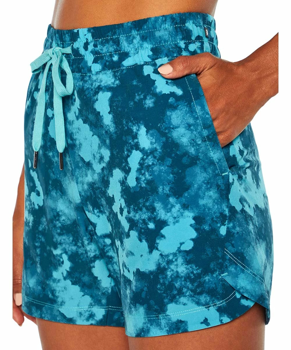 Marika | Porcelain Ink Dip Abstract Libby Pocket 5'' Shorts - Women 4 Marika | Porcelain Ink Dip Abstract Libby Pocket 5'' Shorts - Women - Image 2