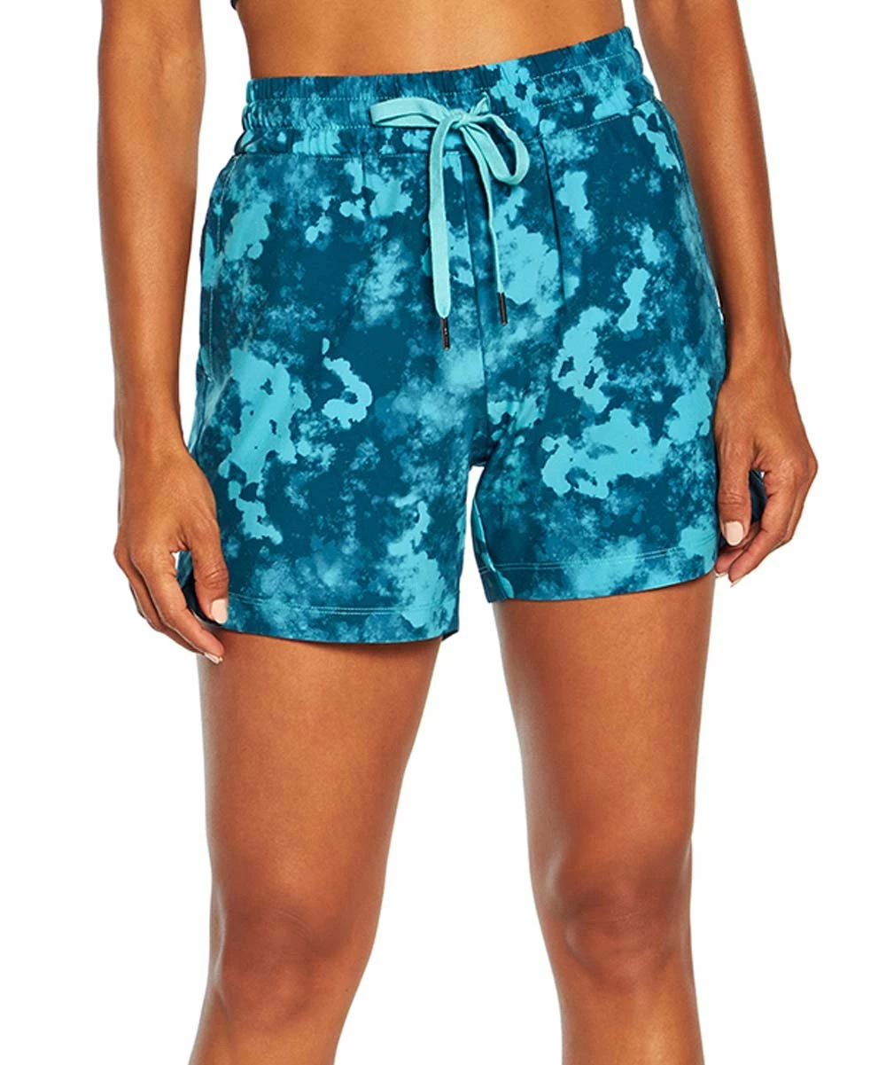 Marika | Porcelain Ink Dip Abstract Libby Pocket 5'' Shorts - Women 7 Marika | Porcelain Ink Dip Abstract Libby Pocket 5'' Shorts - Women - Image 5