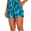 Marika | Porcelain Ink Dip Abstract Libby Pocket 5'' Shorts - Women