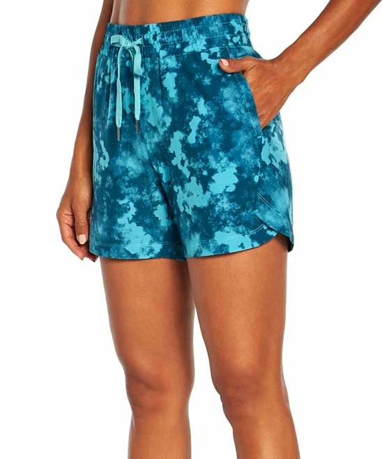 Marika | Porcelain Ink Dip Abstract Libby Pocket 5'' Shorts - Women 3 Marika | Porcelain Ink Dip Abstract Libby Pocket 5'' Shorts - Women