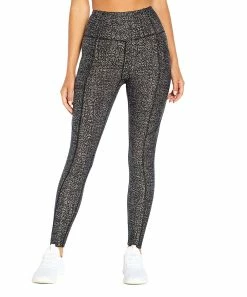 Marika | Black Jaquard Celia Pocket 25'' Leggings - Women -Outlet Marika Store zu104591750 alt 4 tm1659049891