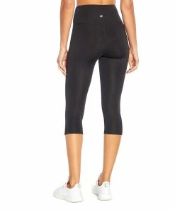 Marika | Black High-Waist Sofia Tummy Control Capri Leggings - Women -Outlet Marika Store zu104591760 alt 2 tm1657557025