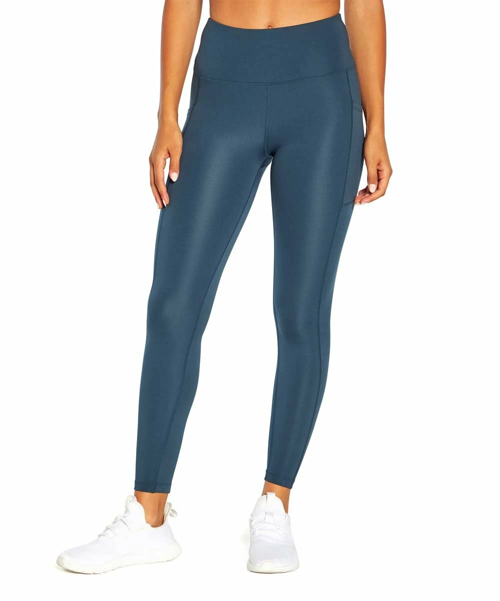 Marika | Midnight Navy Pocket Ankle Leggings - Women 6 Marika | Midnight Navy Pocket Ankle Leggings - Women - Image 4