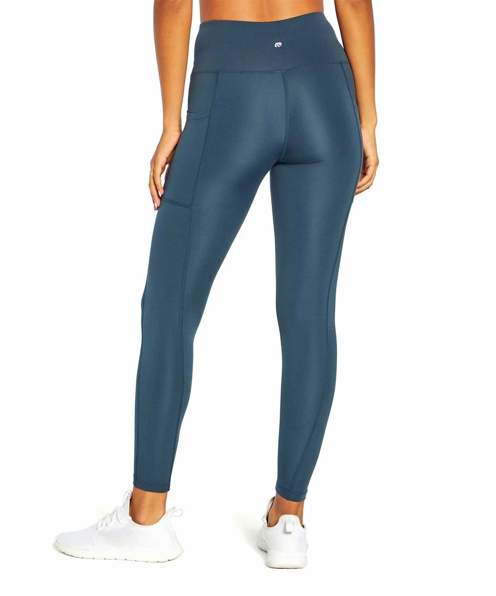 Marika | Midnight Navy Pocket Ankle Leggings - Women 7 Marika | Midnight Navy Pocket Ankle Leggings - Women - Image 5