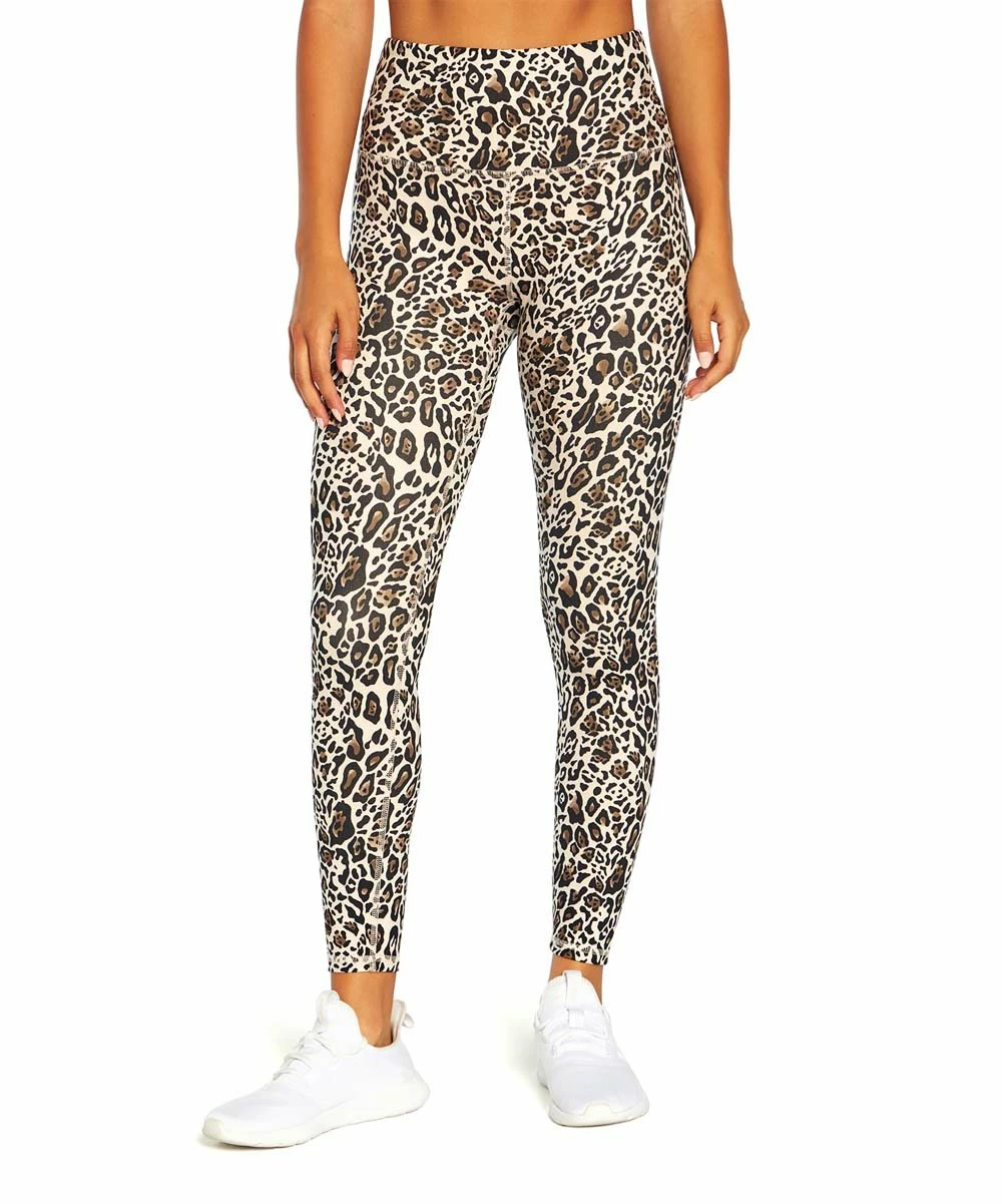 Marika | Natural Cheetah Nilly 25'' Leggings - Women 3 Marika | Natural Cheetah Nilly 25'' Leggings - Women