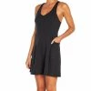 Marika | Black Solid V-Neck Evelyn Pocket Shift Dress - Women -Outlet Marika Store zu105151729 main tm1657557025