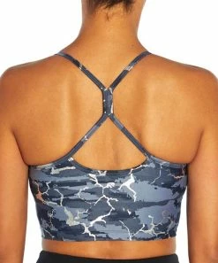 Marika | Blue & White Camo Thin-Strap Kam Sports Bra -Outlet Marika Store zu105242040 alt 2 tm1657556662