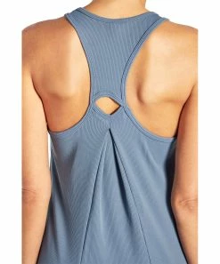 Marika | China Blue Layla Active Racerback Cutout Tank - Women -Outlet Marika Store zu105313425 alt 2 tm1662509601