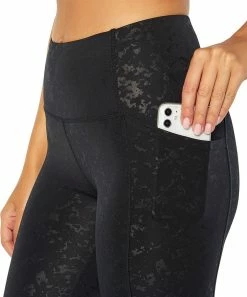 Marika | Black Granite Emboss Jenna Pocket Leggings - Women -Outlet Marika Store zu105313429 alt 1 tm1663689572