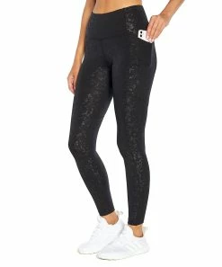 Marika | Black Granite Emboss Jenna Pocket Leggings - Women -Outlet Marika Store zu105313429 alt 2 tm1663689572
