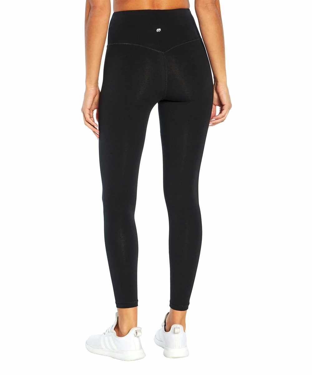 Marika | Black Waist-Pocket Indie Ankle 25" Leggings - Women 7 Marika | Black Waist-Pocket Indie Ankle 25" Leggings - Women - Image 5