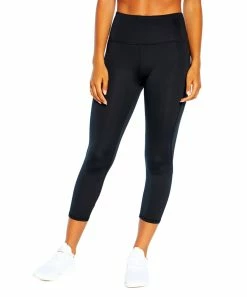 Marika | Black Jade 22" Capri Leggings - Women