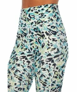 Marika | Blue Leopard Jade 22" Capri Leggings - Women -Outlet Marika Store zu105506684 alt 2 tm1651598300