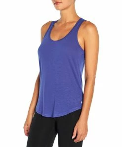 Marika | Navy Blue Back-Cutout Twist Singlet Tank - Women -Outlet Marika Store zu105516186 alt 1 tm1652382702