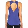 Marika | Navy Blue Back-Cutout Twist Singlet Tank - Women 1 Marika | Navy Blue Back-Cutout Twist Singlet Tank - Women -Outlet Marika Store zu105516186 main tm1652382702