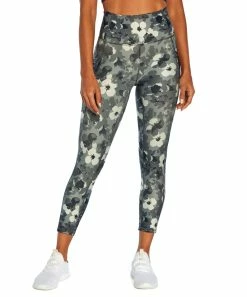 Marika | Gray Elsa Floral Capri 22" Leggings - Women