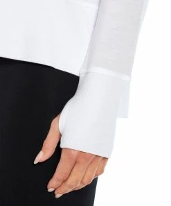 Marika | White Thumbhole Limitless Pullover - Women -Outlet Marika Store zu105872399 alt 1 tm1652382702
